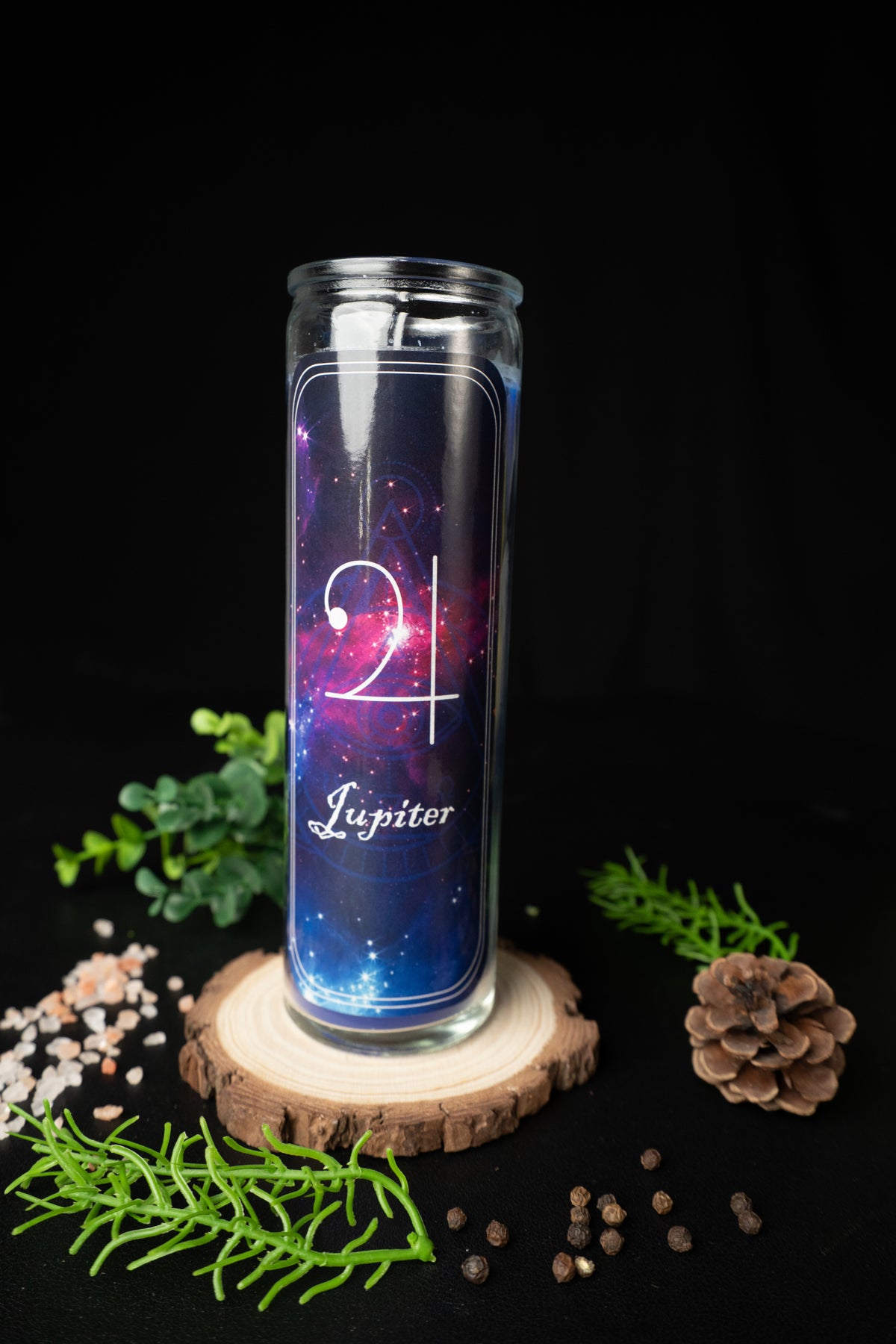 Jupiter Seven-Day Ritual Candle